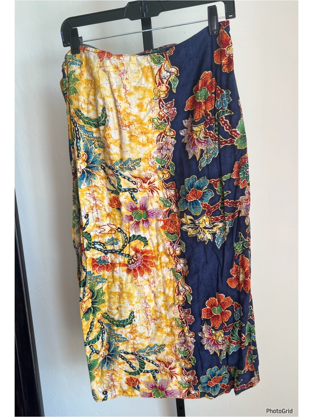 Vintage Jams World Wrap Patterned Skirt XL